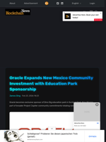 Oracle Expands New Mexico Community Investment with Education Park Sponsorship - Blockchain.News