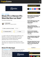 Bitcoin ETFs vs Ethereum ETFs: Which Bled More Last Week?
