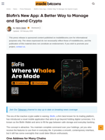 Blofin's New App: A Better Way to Manage and Spend Crypto - InsideBitcoins.com