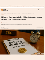 21Shares files crypto index ETFs via 'easy-to-access' method - All you need to know - AMBCrypto
