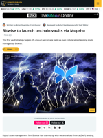 Bitwise Partners With Morpho To Offer Institutional-Grade DeFi Yield Vaults