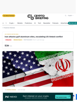 Iran attacks gulf aluminum sites, escalating US-linked conflict