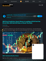 UNI Price Prediction: Smart Money Is Loading at $3.51 but the $3.66 SMA-200 Wall Will Make or Break This Rally - Blockchain.News