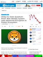 Shiba Inu Goes Quantum-Proof: New Identity System Uses Advanced Encryption to Protect Ecosystem ⋆ ZyCrypto