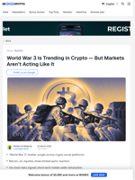 Here's How Bitcoin Looks As World War 3 Trends in Crypto