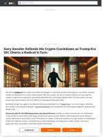 Gary Gensler Defends His Crypto Crackdown as Trump-Era SEC Charts a Radical U-Turn - Brave New Coin
