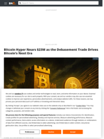 As Debasement Talk Gains Steam, Bitcoin Hyper Presale Nears $23M