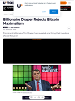 Billionaire Draper Rejects Bitcoin Maximalism
