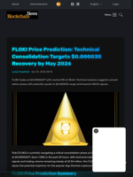 FLOKI Price Prediction: Technical Consolidation Targets $0.000035 Recovery by May 2026 - Blockchain.News