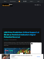 LDO Price Prediction: Critical Support at $0.26 as Technical Indicators Signal Potential Reversal - Blockchain.News