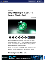 Why Bitcoin split in 2017 - a look at Bitcoin Cash