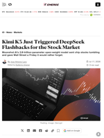 Kimi K3 Just Triggered DeepSeek Flashbacks for the Stock Market - Decrypt