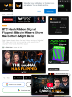 BTC Hash Ribbon Signal Flipped: Bitcoin Miners Show The Bottom Might Be In