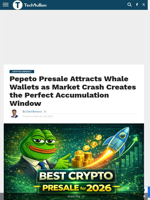 Pepeto Presale Attracts Whale Wallets as Market Crash Creates the Perfect Accumulation Window - TechBullion