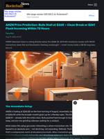 AMZN Price Prediction: Bulls Stall at $268 — Clean Break or $261 Flush Incoming Within 72 Hours - Blockchain.News