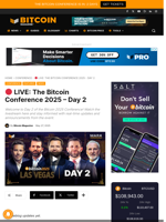 🔴 LIVE: The Bitcoin Conference 2025 - Day 2