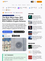 The Bots Were Fake: SEC Sues Privvy Founder Over $12.3 Million Crypto Scheme