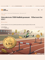 Litecoin tests THIS bullish pennant - What next for LTC? - AMBCrypto