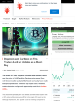 Dogecoin and Cardano on Fire, Traders Look at Unilabs as a Must-Buy - NullTX
