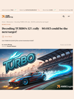 Decoding TURBO’s 12% rally – $0.015 could be the next target! - AMBCrypto