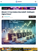 Bitcoin 3–5 Year Holders Slow Selloff—Waiting for Higher Prices?