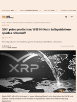 XRP price prediction: Will $40mln in liquidations spark a rebound? - AMBCrypto