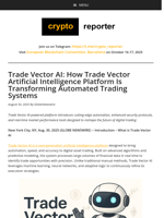 Trade Vector AI: How Trade Vector Artificial Intelligence Platform Is Transforming Automated Trading Systems