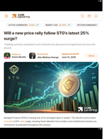 Will a new price rally follow STG's latest 25% surge? - AMBCrypto
