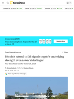 Bitcoin (BTC) price, stocks rise as dollar weakens, oil falls: Crypto Daybook Americas