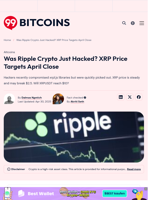 Hackers Compromise XRP Ledger Libraries, XRP Price Stable