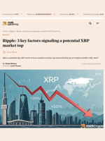 XRP seems to have hit market top and could drop by 50%