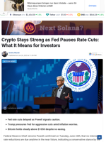 Bitcoin Stays Strong as Fed Pauses Rate Cuts: What It Means for