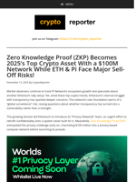 Zero Knowledge Proof (ZKP) Becomes 2025’s Top Crypto Asset With a $100M Network While ETH & Pi Face Major Sell-Off Risks!