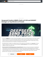 BNB Price Prediction by Deekseek: $1,500 Coming Soon as This Top Altcoin Is Ready for Rally