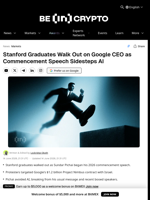 Stanford Graduates Walk Out on Google CEO as Commencement Speech Sidesteps AI