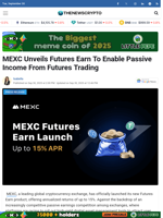 MEXC Unveils Futures Earn To Enable Passive Income From Futures Trading