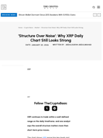 ‘Structure Over Noise’: Why XRP Daily Chart Still Looks Strong