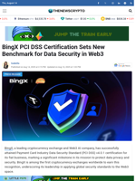 BingX PCI DSS Certification Sets New Benchmark for Data Security in Web3