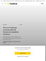 Moscow Exchange Launches Bitcoin Futures for Qualified Investors