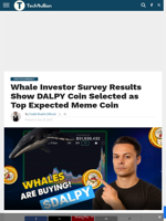 Whale Investor Survey Results Show DALPY Coin Selected as Top Expected Meme Coin - TechBullion