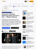 Everyone Is Getting Hilariously Rich and You’re Not — Week In Review