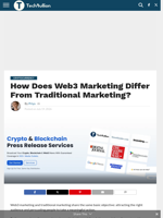 How Does Web3 Marketing Differ From Traditional Marketing? - TechBullion