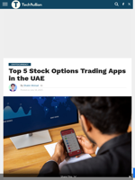 Top 5 Stock Options Trading Apps in the UAE - TechBullion