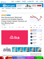 Ika Announces Mainnet Launch to Enable Native Cross-Chain Asset Control on Sui Blockchain