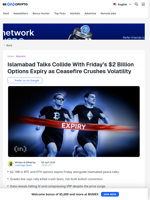 Iran Ceasefire Crushes BTC Volatility Ahead of $2B Options Expiry