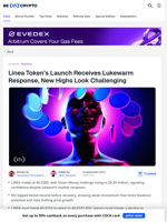 Linea Debut Underwhelms, Price Rise To New Highs in Doubt