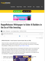 ReppoReleases Whitepaper to Usher AI Builders in the Era of Vibe Investing