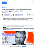 MicroStrategy Is About to Buy More Bitcoin – Here’s Why