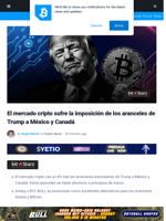 Impacto de los aranceles de Trump en el mercado cripto