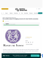 Iran conflict raises FX hedging concerns for Asia-Pacific economies